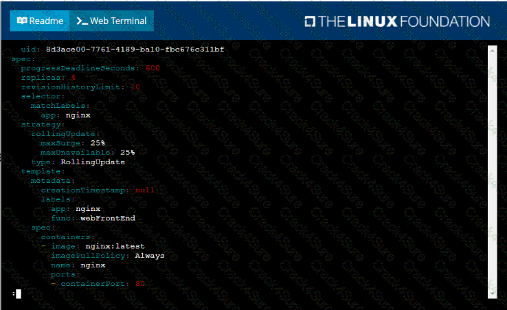 CKAD question answer